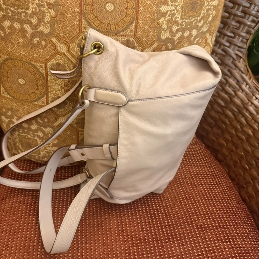 MARGOT NEW YORK SATCHEL SOFT CREME